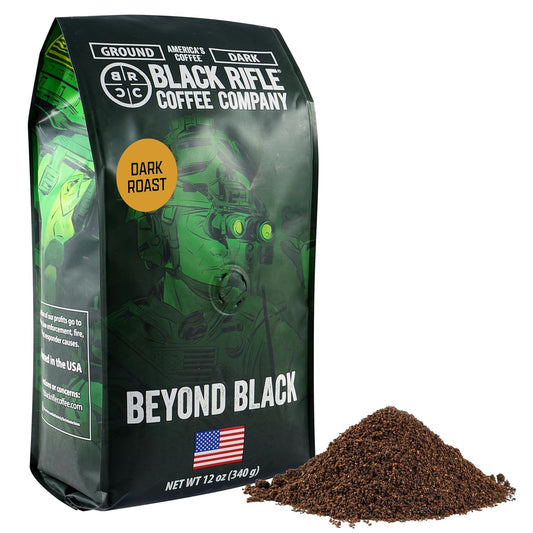 beyond Black, Dark Roast Ground Coffee, 12 OZ Bag